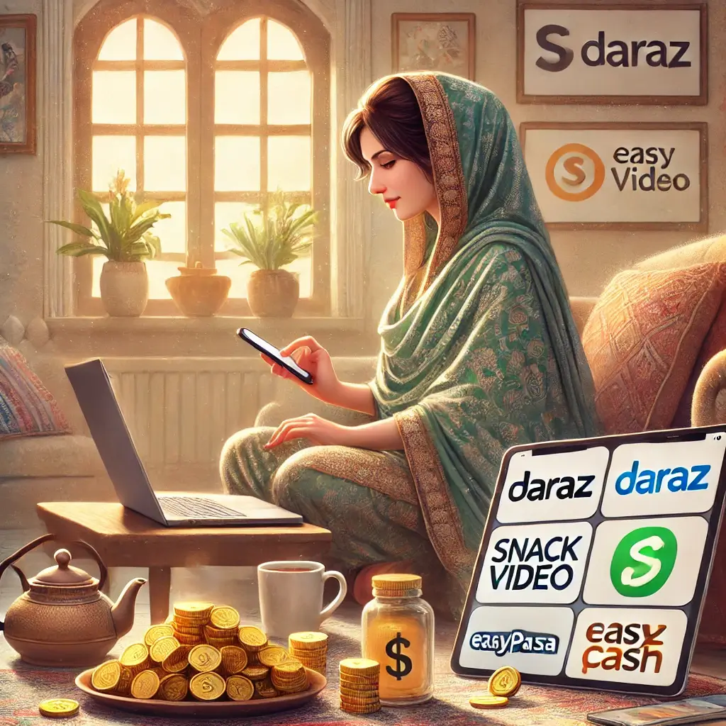 How to maximize income in Pakistan using earning apps?